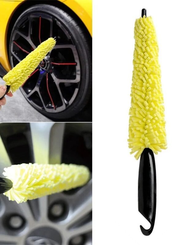 Compact Car Wheel Cleaner Brush