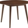 Elegant Mid-Century Modern Round Dining Table