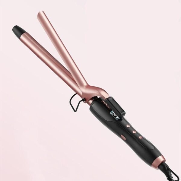 Professional Instant Heat Curling Iron with LCD Display & Auto Shut-Off