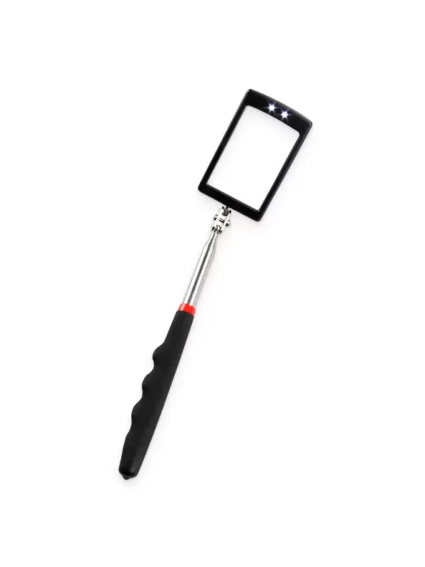 Telescoping LED Inspection Mirror
