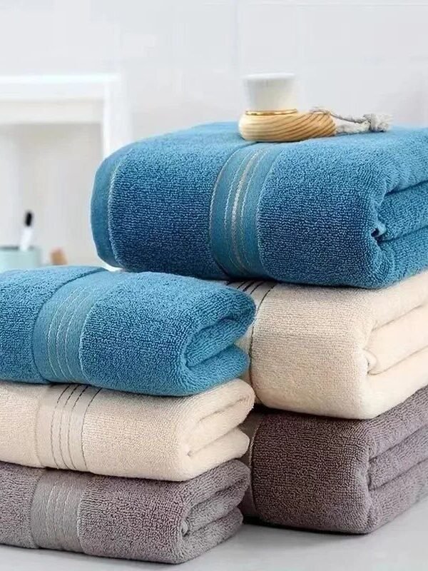Luxurious Turkish Cotton 3-Piece Bath Towel Set