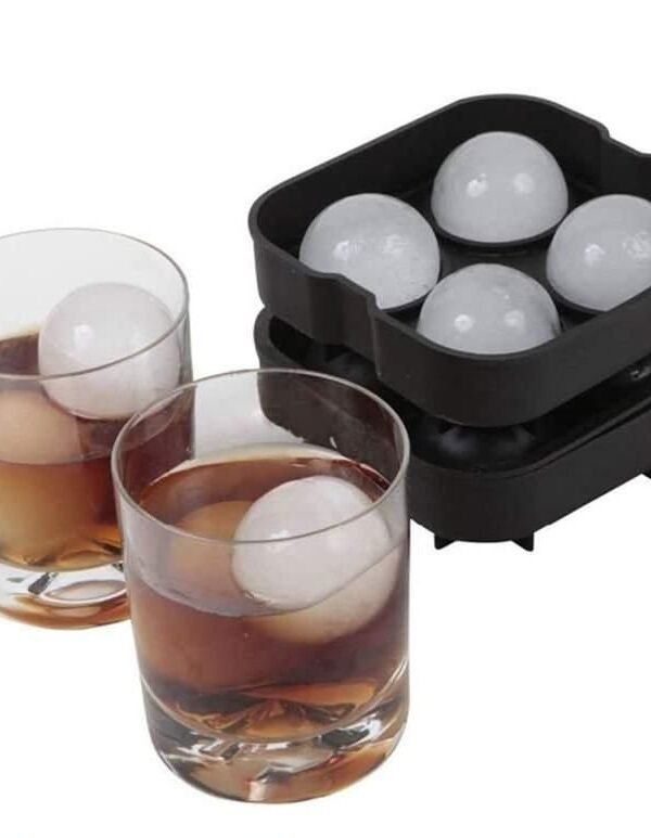 Deluxe Diamond-Shape Silicone Ice Cube Tray with Lid