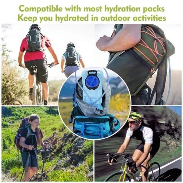 20L Portable Breathable Cycling Backpack with Integrated Water Bag