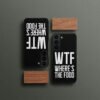 WTF Samsung S22 Plus Phone Case - Funny Design Phone Case for Samsung S22 Plus - Cool Trendy Samsung S22 Plus Phone Case
