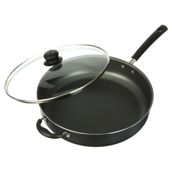 5-Quart Non-Stick Ceramic Jumbo Cooker with Glass Lid