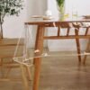 Elegant Transparent PVC Lace Tablecloth
