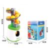 Compact Table Tennis Trainer - Portable Ping Pong Ball Launcher for Kids and Adults