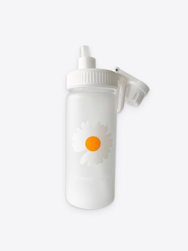 Plastic Water Bottle With Straw