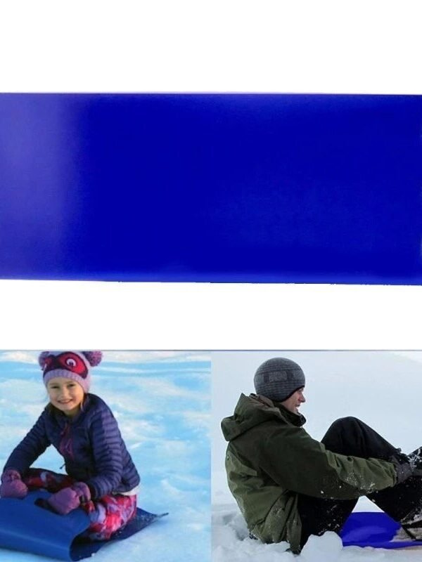 Ultra-Lightweight Snow Slider Mat - Flexible Flying Carpet Sled for All Ages